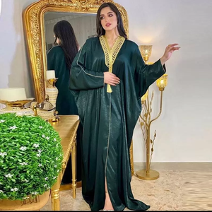 Vêtements ethniques Abaya Dubaï Turquie Robe musulmane Hijab Islam Robes africaines Femme Longue Musulmane de mode <span class=keywords><strong>Kabyle</strong></span> Islamique Musulman - Product Image 4