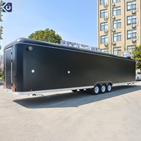 Hotselling grote mobiele foodtruck voor snacks, dranken, ijs, koffie, melkthee, fruit, en andere etenswaren, DOT-gecertificeerd.