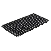 Black Plastic Rectangular Seed Tray, Nursery Trays