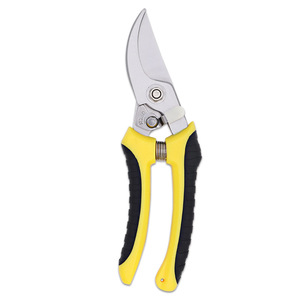 Lu Ban's Work Garden Pruning Shears Stainless Steel Yellow Handle Manual For Fruit Trees Pruning - Product Image 4