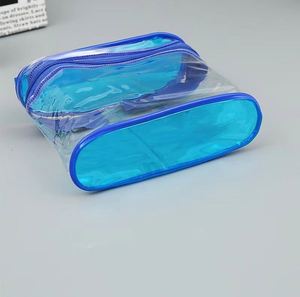 ถุงพลาสติกใสกันน้ำ PVC ราคาถูก ใช้ซ้ำได้ มีซิปแบบสามมิติ สำหรับจัดเก็บ - Product Image 4