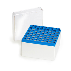 Laboratory Medical Grade <b>Plastic</b> Cryogenic Tube <b>Storage</b> Box 81 Compartments For Freezing Vials And Samples - Product Image 5