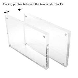 De doble cara de marco de <span class=keywords><strong>foto</strong></span> acrílico imán <span class=keywords><strong>foto</strong></span> marco - Product Image 4