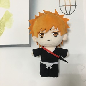 Vente en gros de peluches BLEACH <span class=keywords><strong>Kuchiki</strong></span> Byakuya Ulquiorra Cifer Kurosaki Ichigo 20CM - Product Image 4