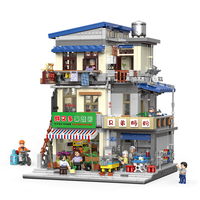 Xingbao 01037 blocs de construction d'architecture de ville MOC créative, briques de maison, jouets éducatifs