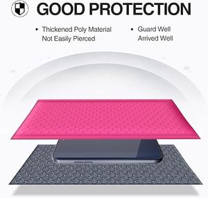 50 Pcs Pink Bubble Mailers 6x10 Self <b>Adhesive</b> Seal Shock <b>Resistant</b> Shipping Packaging - Product Image 5