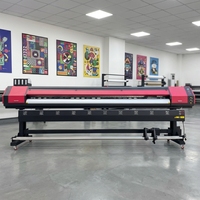 Imprimante à solvant certifiée Allprint 3,2 m (10 pi) Konica 512i pour impression extérieure de banderoles publicitaires
