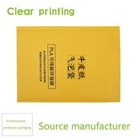Enveloppe à bulles en papier kraft 100 % biodégradable, écologique, rembourrée, avec fermeture autocollante, certifiée EN13432