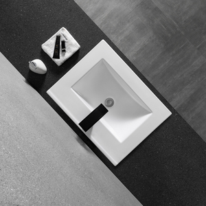 Meuble de salle de bain FTD de <span class=keywords><strong>petite</strong></span> taille, <span class=keywords><strong>profondeur</strong></span> 40 cm, design moderne, installation facile, lavabo rectangulaire facile à nettoyer, garantie 5 ans - Product Image 3