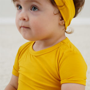 Combinaisons pour bébé fille, personnalisation de la marque privée, robe d'été pour tout-petits, pyjamas en bambou biologique, combinaison de nuit pour bébé, vêtements pour bébé - Product Image 3