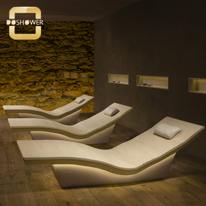 Chaise longue <span class=keywords><strong>gonflable</strong></span> avec lumières led pour le chauffage, meuble d'extérieur - Product Image 3