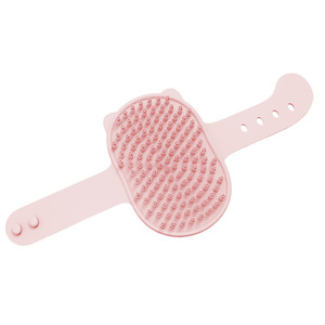 ถุงมืออาบน้ำนวดกำจัดขนสัตว์เลี้ยง MOCATED TPR 2-in-1 สำหรับสุนัขและแมว แปรงกรูมมิ่งและที่ขูดขน - Product Image 2
