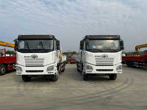 FAW 6X4 8 tonnes camion spécial Van boîte à <span class=keywords><strong>benne</strong></span> basculante lourde 15 tonnes 10 roues <span class=keywords><strong>grue</strong></span> mobile 12 tonnes <span class=keywords><strong>grue</strong></span> montée sur camion avec bras droit - Product Image 2