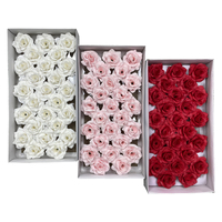 Nouvelle Tête de Fleur de Camélia Artificielle Écologique pour Bouquet de Noël, Boîte Cadeau, Décoration Maison, Fête de Mariage