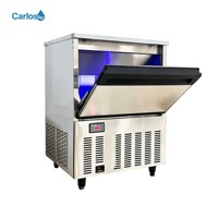 Machine à glaçons en cubes intégrée à fonctionnement stable, de haute qualité, pour les cafés