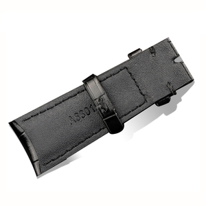 <span class=keywords><strong>Bracelet</strong></span> en <span class=keywords><strong>cuir</strong></span> véritable 20mm <span class=keywords><strong>22mm</strong></span> avec <span class=keywords><strong>boucle</strong></span> <span class=keywords><strong>déployante</strong></span> motif crocodile <span class=keywords><strong>Bracelet</strong></span> de <span class=keywords><strong>montre</strong></span> en <span class=keywords><strong>cuir</strong></span> à la mode pour hommes - Product Image 3