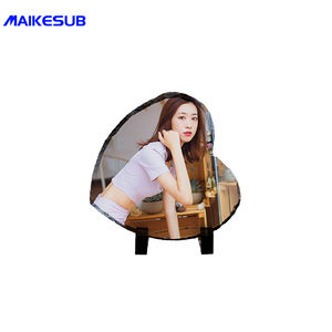 Pietre a Forma di Cuore, Ardesia a Forma di Cuore Vuota per <span class=keywords><strong>Foto</strong></span> 15*15cm MK59, Pietra per Sublimazione - Product Image 6