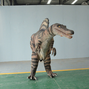 ชุดไดโนเสาร์สไปโนซอรัสแบบซ่อนขาชุดไดโนเสาร์ดวงตาเรืองแสงเหมือนจริงพร้อมดวงตา <span class=keywords><strong>LED</strong></span> - Product Image 2