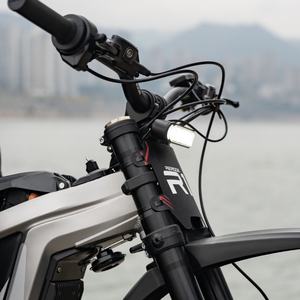 Motocicleta Eléctrica Todoterreno con Compartimento de Litio Impermeable, 72V 8KW, Doble Suspensión, 35Ah, para Conducción Extrema, Venta al Por Mayor - Product Image 3