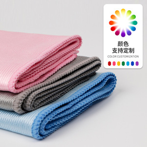 Chiffons de nettoyage en microfibre, lot de 50, multicolores, pour la maison, le verre, la voiture, la table, la vaisselle, résistants aux taches - Product Image 2