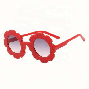 Gafas de Sol Redondas para Niños, Diseño Floral, con Logotipo Personalizado, Protección UV400, Moda 2021 - Product Image 5
