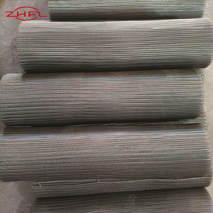 Cinta transportadora de borde en bucle flexible de enlace de ojo de tuerca continua de acero inoxidable para servicio de procesamiento de soldadura de panadería - Product Image 5