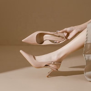 Nuove Scarpe da Donna 2026 con Tacco a Spillo Sottile, Cinturino Regolabile con Fibbia, per Inverno Autunno Primavera Estate, Stile Romantico Francese - Product Image 6
