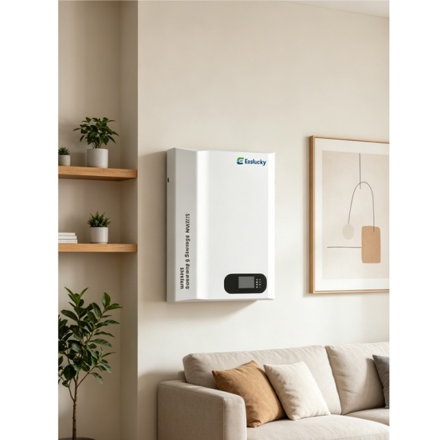 48V 200Ah Wall Mounted Battery 10kWh Home ESS LiFePO4 Battery Pack