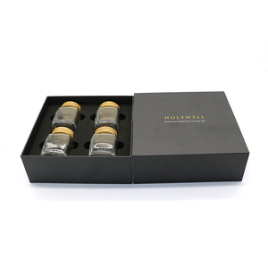 Caja de papel de regalo de lujo botella de vidrio miel abeja tarro embalaje - Product Image 2