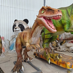 Haichuan Dinosaurios Supplier : Vélociraptor animatronique grandeur nature pour exposition de dinosaures, idéal pour le parc jurassique - Product Image 2