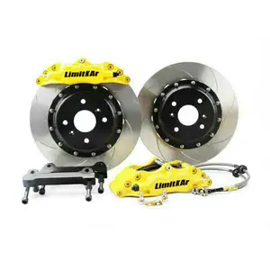 Factory Wholesale 5200 Big Brake 4 Pot Kit 330*28mm Disk For VW Polo BMW W204 Front And Rear 17 Inches Wheel Size