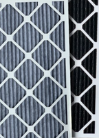 Filtres à air plissés en carbone actif MERV 8 Plus pour fournaise et climatiseur, 24x24x2 pouces, 20x20x4 pouces