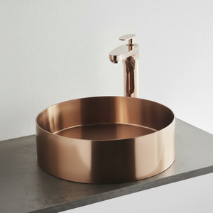 Bassins en cuivre faits à la main pour des idées de décoration rustique utilisant une artisanat métallique durable adapté aux intérieurs de luxe - Product Image 1