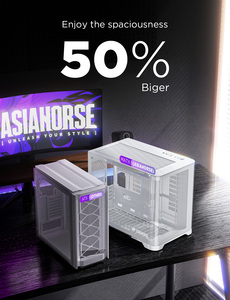 Micro-ATX <strong>ITX</strong> PC <strong>Case</strong> Mid Tower Aluminum Alloy Cabinet <strong>Case</strong> Comput Gaming PC <strong>Case</strong> - Product Image 3