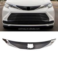 Accessoires de carrosserie de calandre de pare-chocs modifiés à basse configuration 53101-08200 grilles de radiateur automatique pour Toyota Sienna 2021