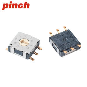 Interruptor Codificador Rotatorio de Presión BCD8421, Terminal de Soldadura 1NO 50V, Plástico IP21 - Product Image 1