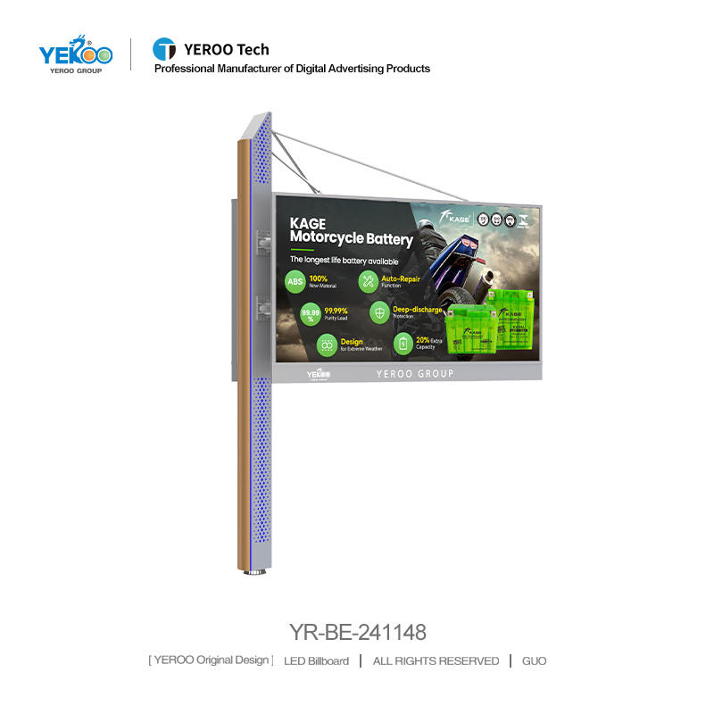 billboard outdoor advertising steel structure