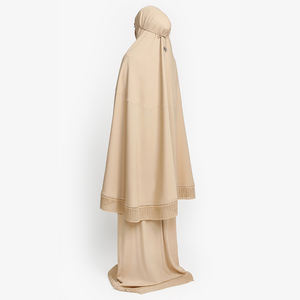 Pañuelo de seda con mangas para mujer, Hijab Tudung, Jilbab, seksi-gambar, Murah Jilbab - Product Image 6