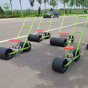 Hot Sell Manual One Row Hand Push Grain Corn Bean Seed <b>Planter</b> <b>Vegetable</b> Seeder Machine Manufacturing Plants Making Machine High - Product Image 2