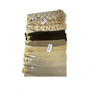 Cheveux humains vierges vietnamiens blond clair Nasa Hair Andy, cuticules intactes, lisses, 1 kg, vente en gros pour extensions - Product Image 1