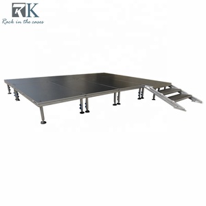 Plataforma de Escenario Portátil de Aluminio para Bodas, Conciertos y Eventos, Podio Económico para Exteriores - Product Image 4