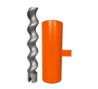 Rotor et stator D8-2 pour machine de pulvérisation et de plâtrage, usinage CNC D6-3 D7-2.5 D8-2 Rotor et stator pour pompe à vis PFT