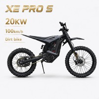 Clouded Leopard XE PRO S 20KW Moto électrique tout-terrain de course pour adultes, moteur moyeu arrière, batterie lithium 72V, 100km/h, 2026