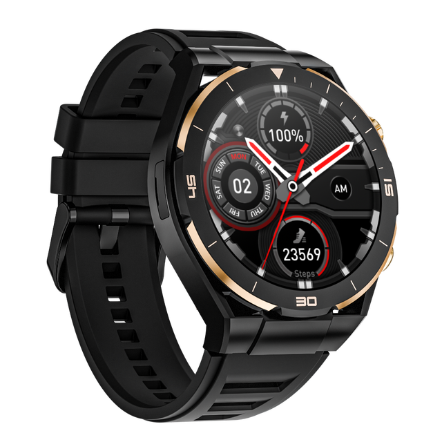 PG888 4G Sim Card Smart Watch 1.54inch Round Android 8.1 WIFI Internet 2+32G GPS Positioning HD Camera Voice Call Smartwatch