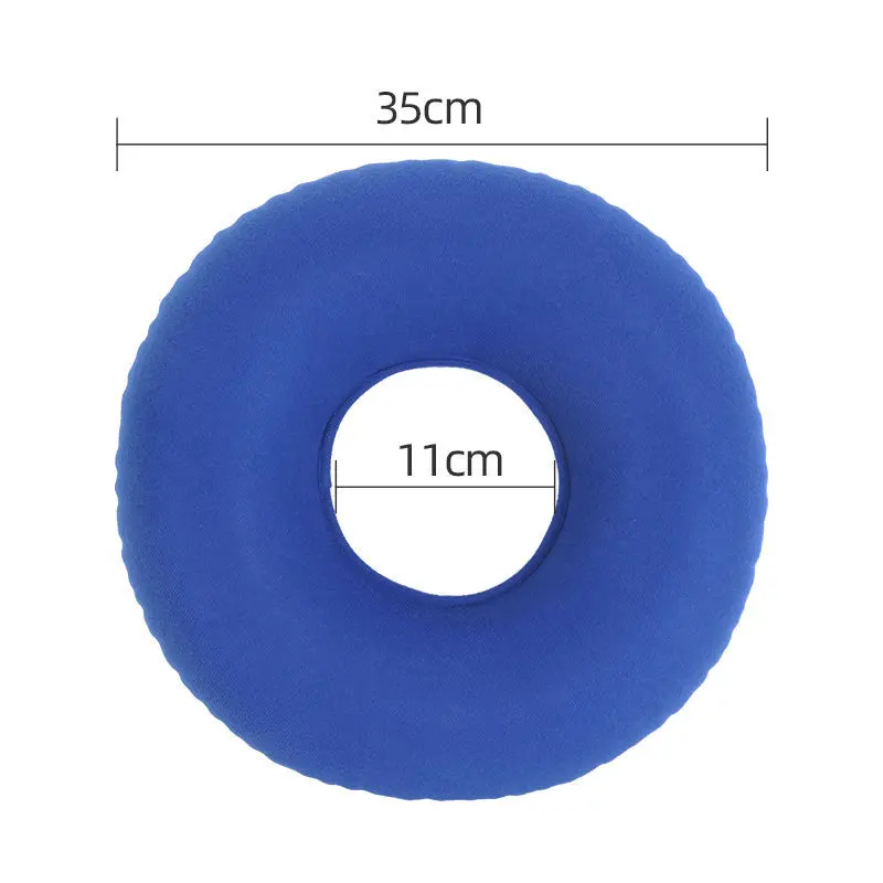 Air cell prostate seat cushion for hemorrhoids Wholesale Inflatable Ring Air Seat Cushion With Air Pump