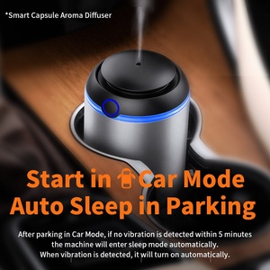 2022 Neuer Luxuriöser Kabelloser Aroma Ätherisches Öl Luftbefeuchter 10ml 10M Mini Nano-Nebel Auto-Duftspender - Product Image 2