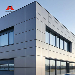 Panneaux de bardage extérieur en aluminium massif, panneaux de bardage en aluminium pour la décoration de façade de bâtiment - Product Image 1