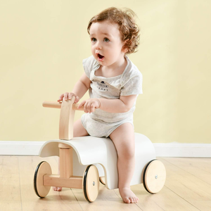 <strong>Wooden</strong> Toddler <strong>Ride</strong> <strong>on</strong> Mover Baby Foot Push Walker Balance Bike Learning <strong>Toys</strong> for 2 to 4 Years Kids Boys Girls - Product Image 5