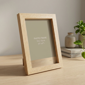 Unique Craft India UCI-3890 BohoGrain Minimal Desk <b>Frame</b> Custom Handmade Carved Wooden Photo Holder Bohemian Wholesale Tabletop - Product Image 1