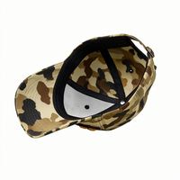 Casquette de baseball non structurée à 5 panneaux, motif camouflage et imprimé arbre, personnalisable avec logo brodé, haute qualité, vente en gros